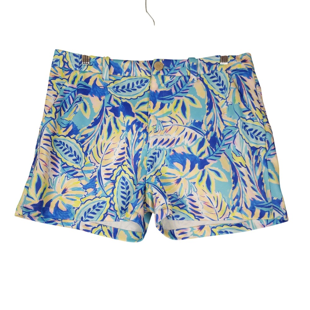 Stelle Parker Collection Women's Multicolor Tropical Leaf Print Shorts‎ Size 10